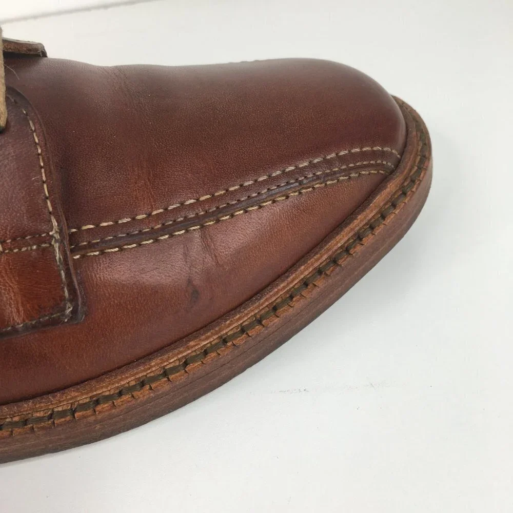 Allen Edmonds Hillcrest Bicycle Toe Leather Oxford Size 7
